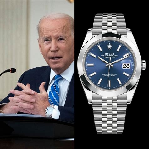 what rolex does biden wear|How Joe Biden Brought Watch Collecting Back to the White House.